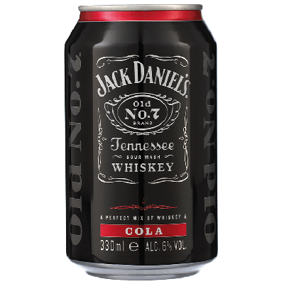 Jack Daniel’s Whiskey & Cola 33 cl